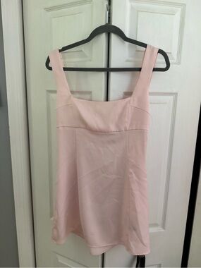 Urban Outfitters Blush Pink Square-Neck Camisole